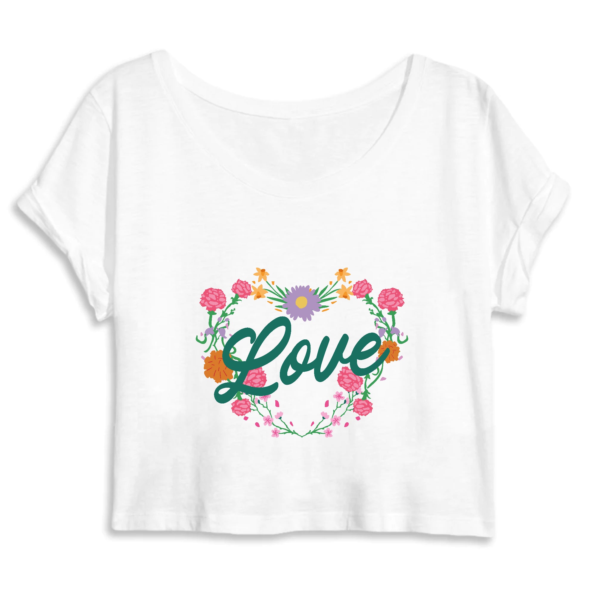 Crop Top Femme 100% Coton BIO