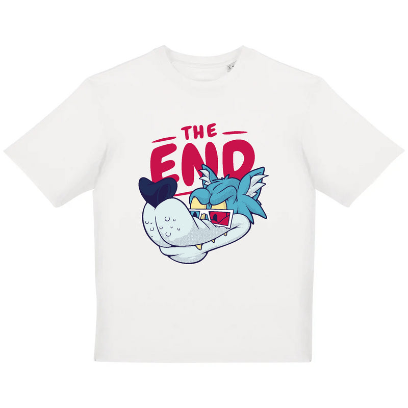 T-Shirt Oversize - COMICS "THE END"