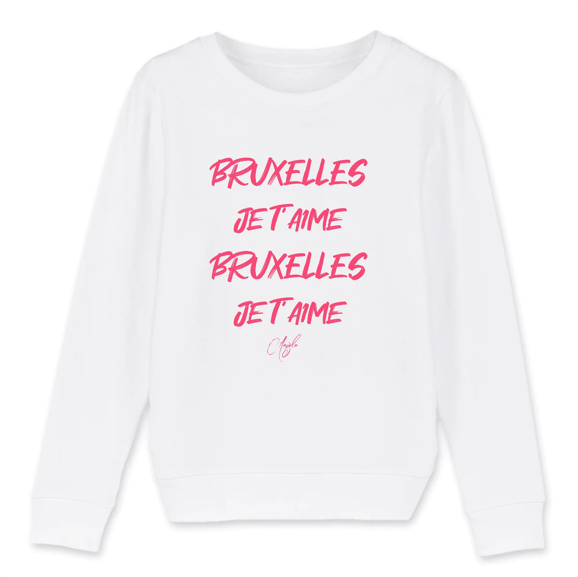 Pull enfant -"Bruxelles je t'aime, Bruxelles je t'aime"