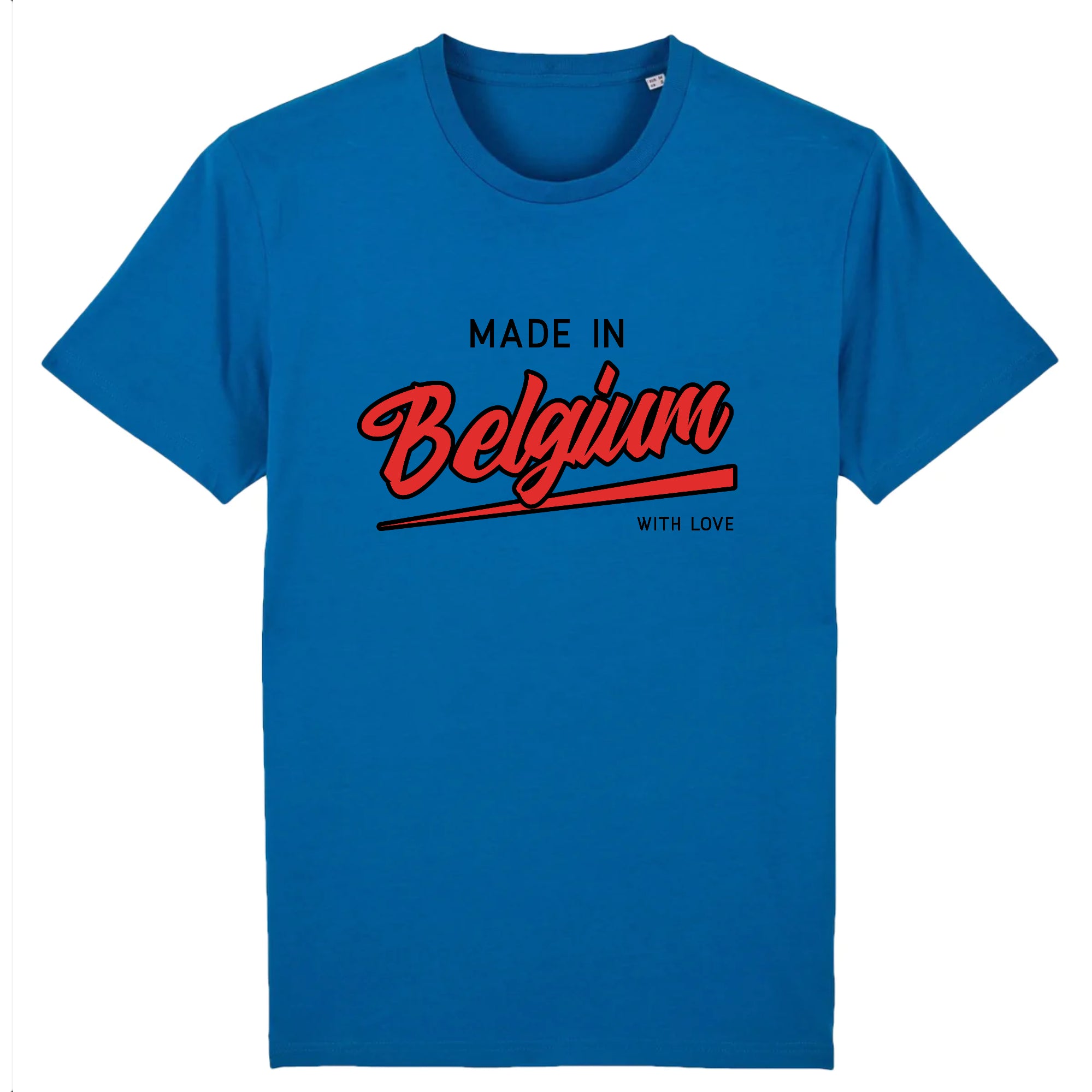 T-Shirt unique fabriqué en Belgique