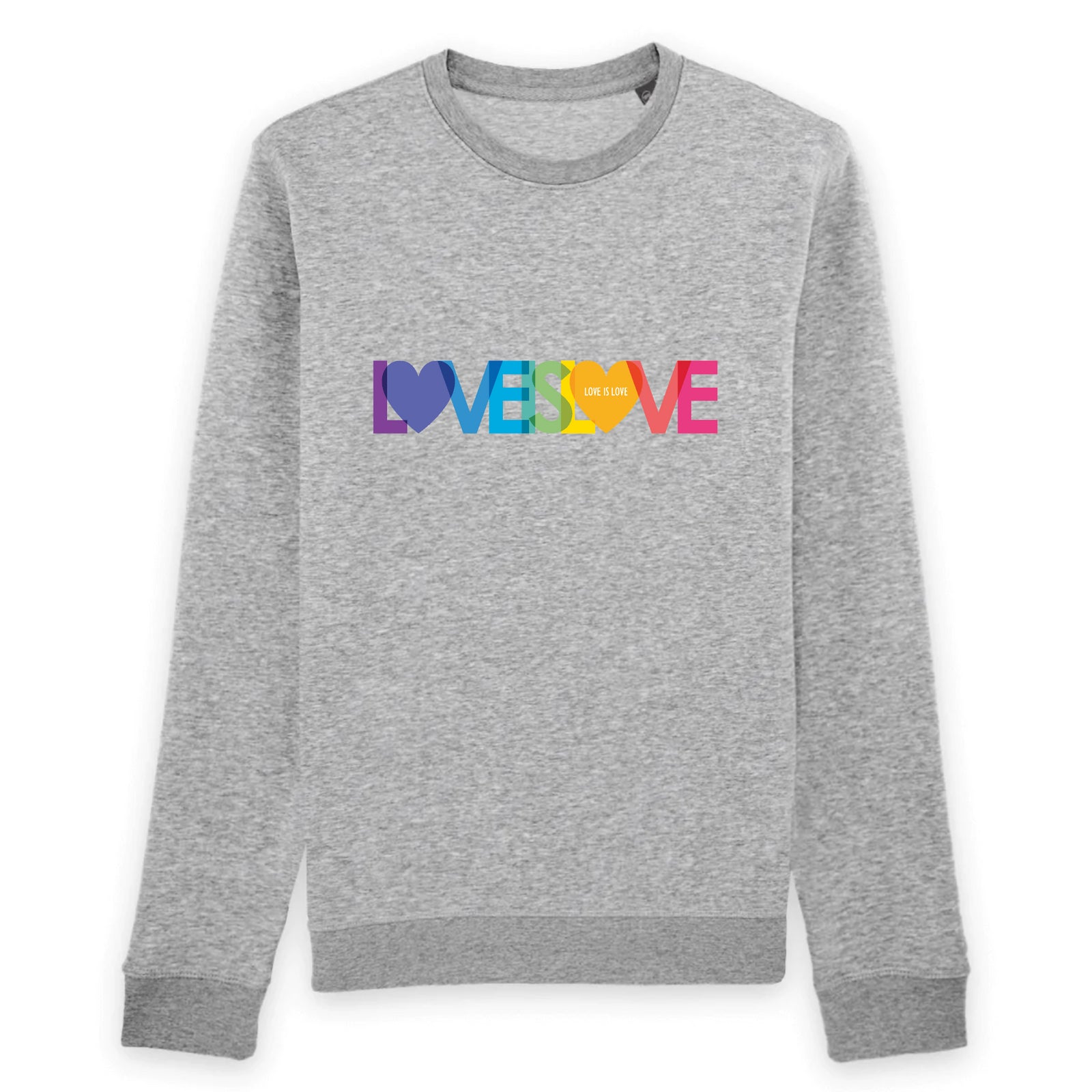 Pull à col rond - LOVE IS LOVE