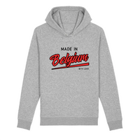 pull à capuche made in Belgium