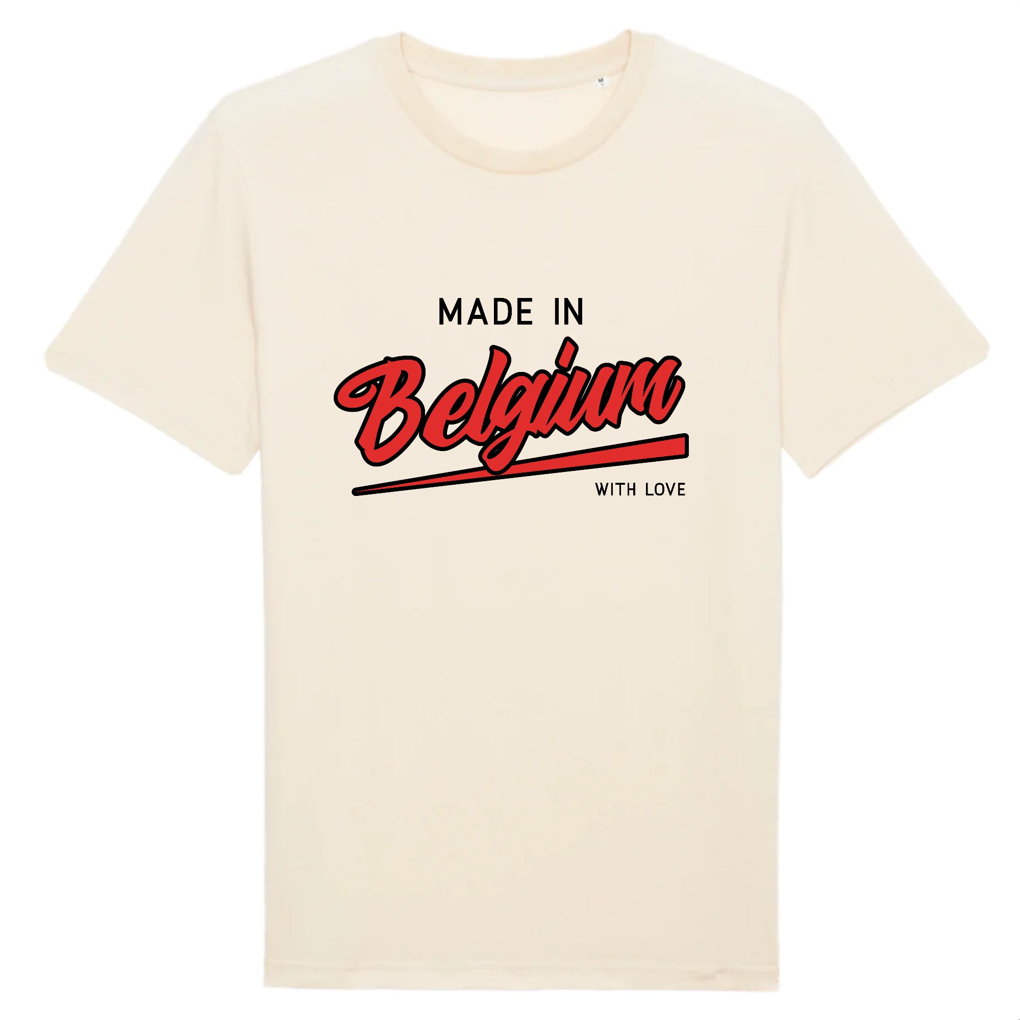 T-Shirt en coton Made in Belgium