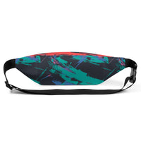 Sac banane motif abstrait coloré – vue 4