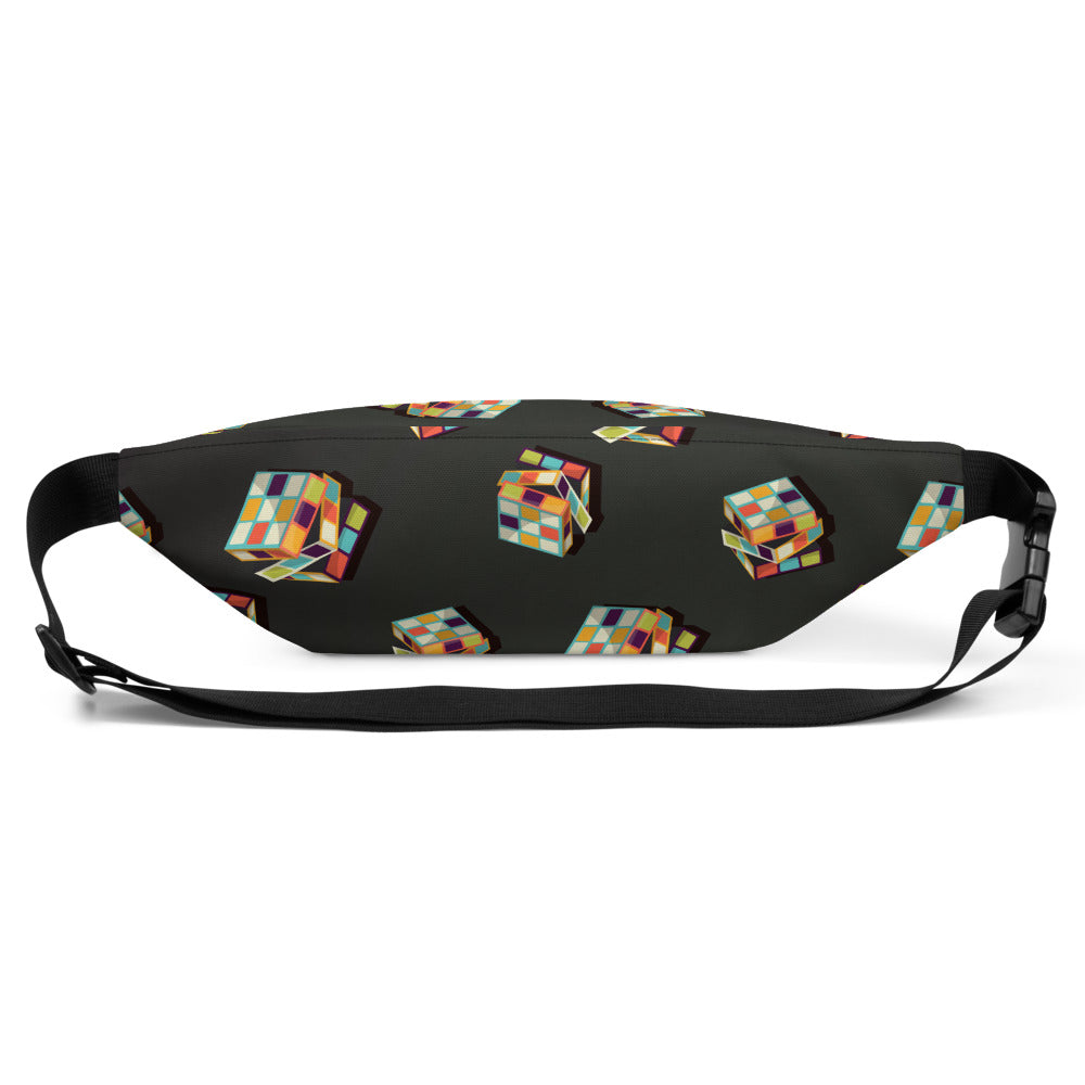 Sac banane Rubik's cube coloré – vue 4