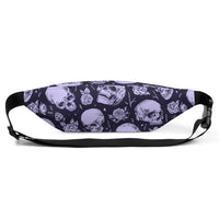 Sac banane têtes de mort motif all-over – vue 4