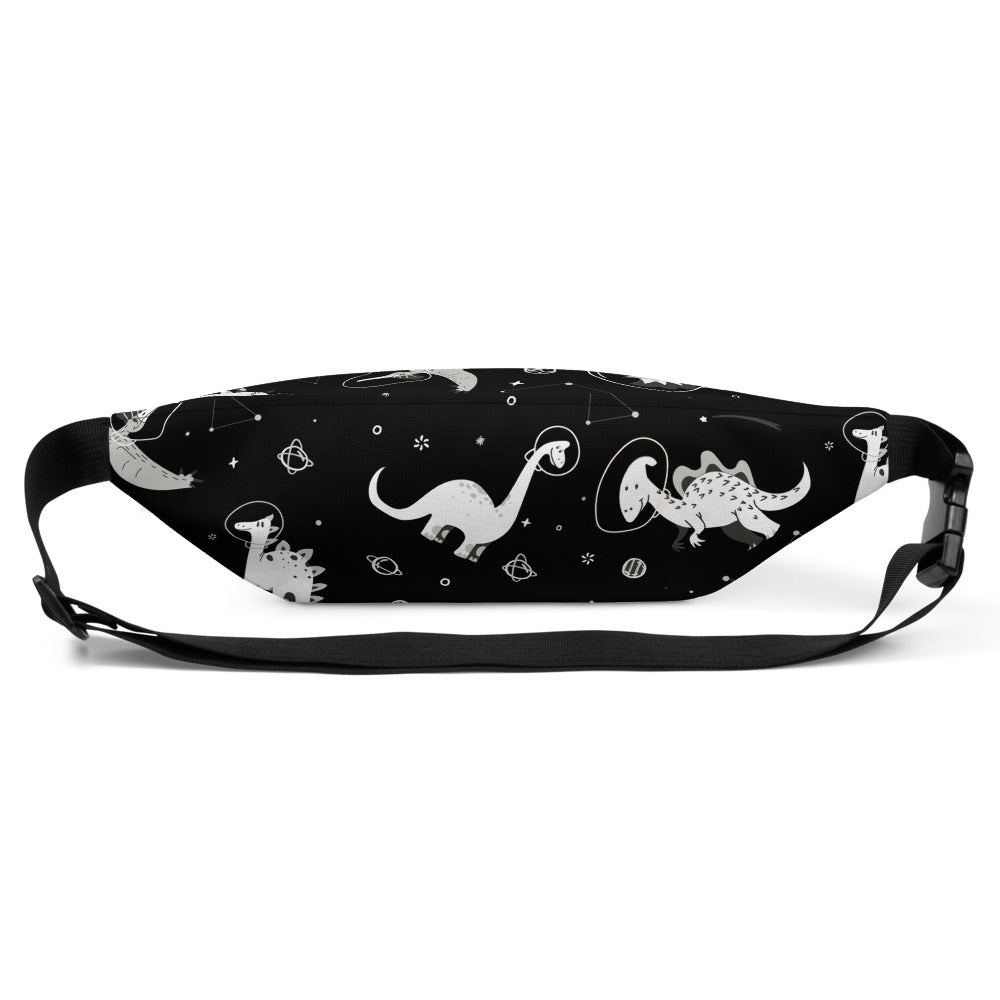 Sac banane dinosaure noir et blanc – vue 4