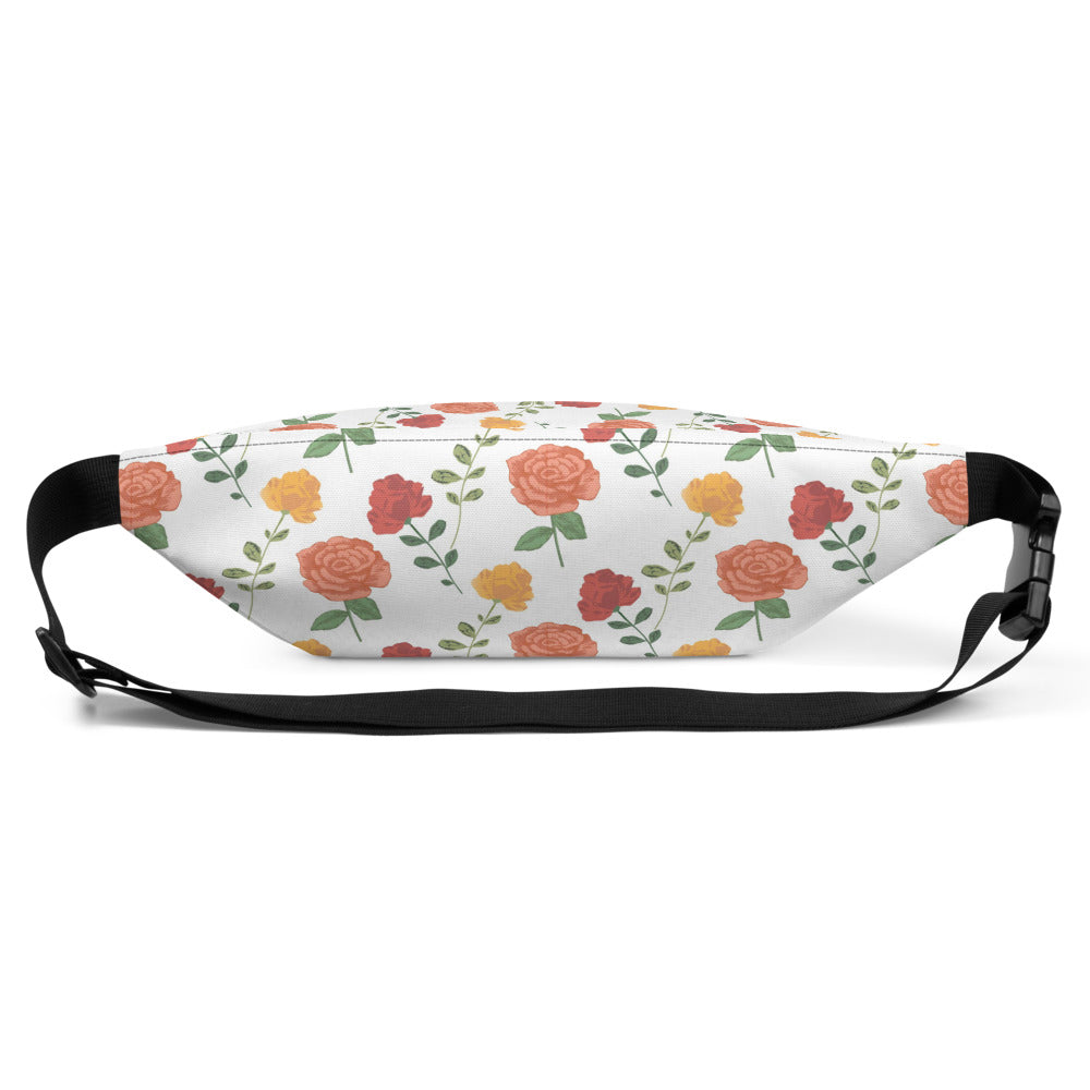 Sac banane fleurs vintage – vue 4