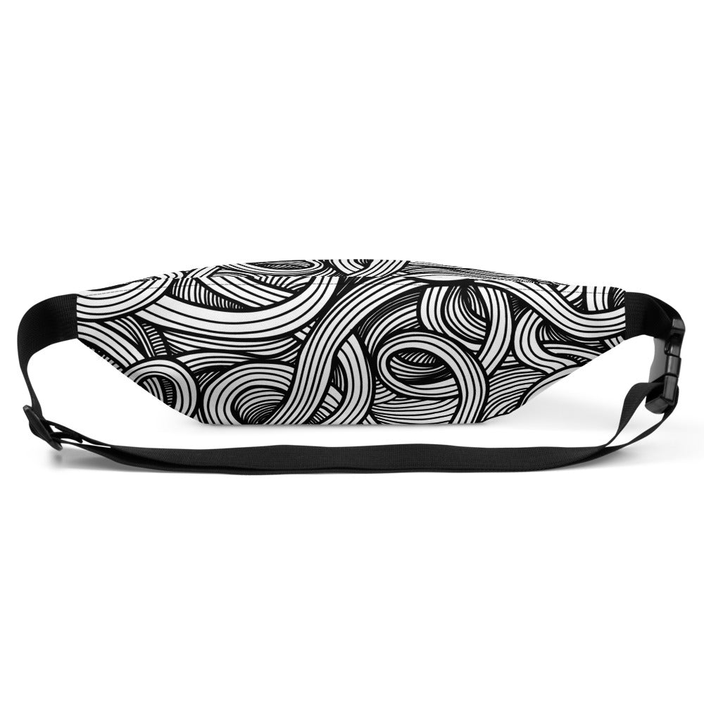 Sac Banane - VAGUES -  from chtmboutique by chtmboutique - ARTISTE, ORIGINAL, SAC BANANE