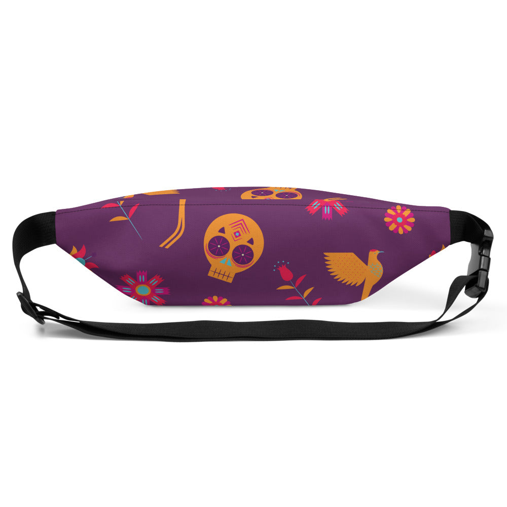 Sac Banane - TÊTES DE MORTS MEXICAINES -  from chtmboutique by chtmboutique - MEXICAIN, SAC BANANE, TETES DE MORTS