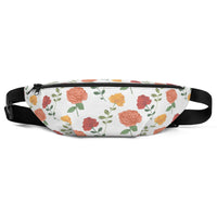 Sac banane fleurs vintage