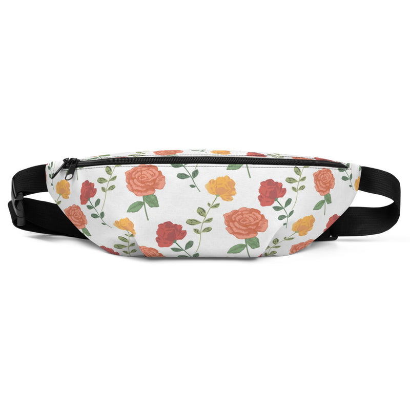 Sac banane fleurs vintage