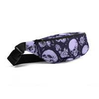 Sac banane têtes de mort motif all-over – vue 2