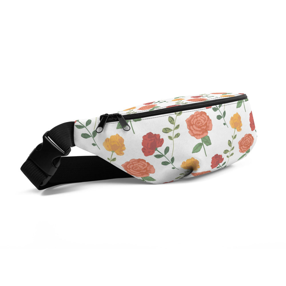 Sac banane fleurs vintage – vue 2