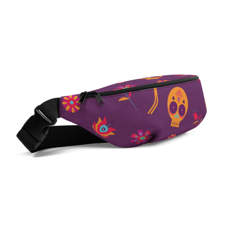 Sac Banane - TÊTES DE MORTS MEXICAINES -  from chtmboutique by chtmboutique - MEXICAIN, SAC BANANE, TETES DE MORTS