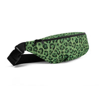 Sac banane femme léopard vert – vue 8