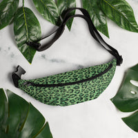 Sac banane femme léopard vert – vue 4