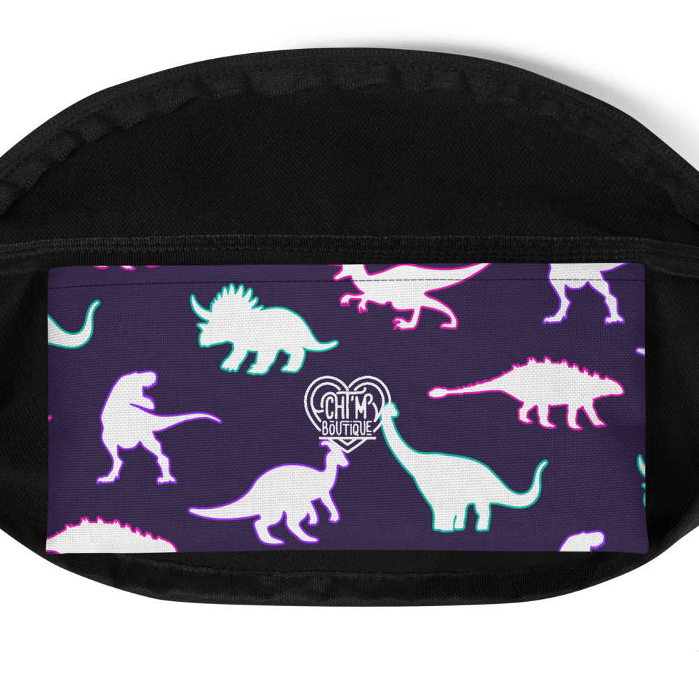 Sac Banane - DINOSAURES -  from chtmboutique by chtmboutique - DINOSAURE, SAC BANANE