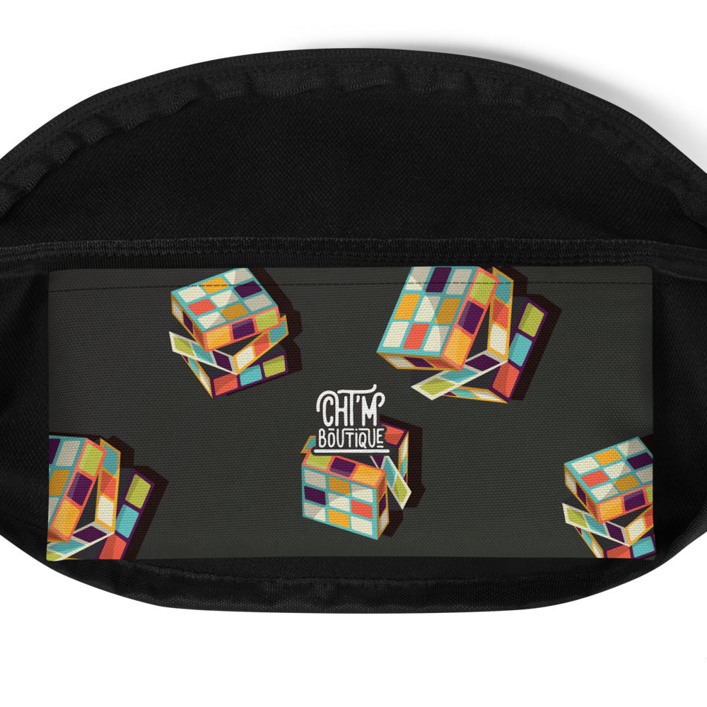 Sac Banane - RUBIXE CUBE -  from chtmboutique by chtmboutique - SAC BANANE