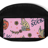 Sac banane tattoo love sucks – vue 5