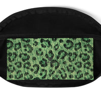 Sac banane femme léopard vert – vue 11