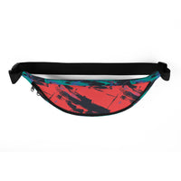Sac banane motif abstrait coloré – vue 3