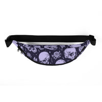 Sac banane têtes de mort motif all-over – vue 3