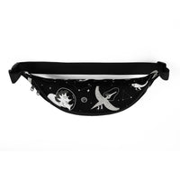Sac banane dinosaure noir et blanc – vue 3