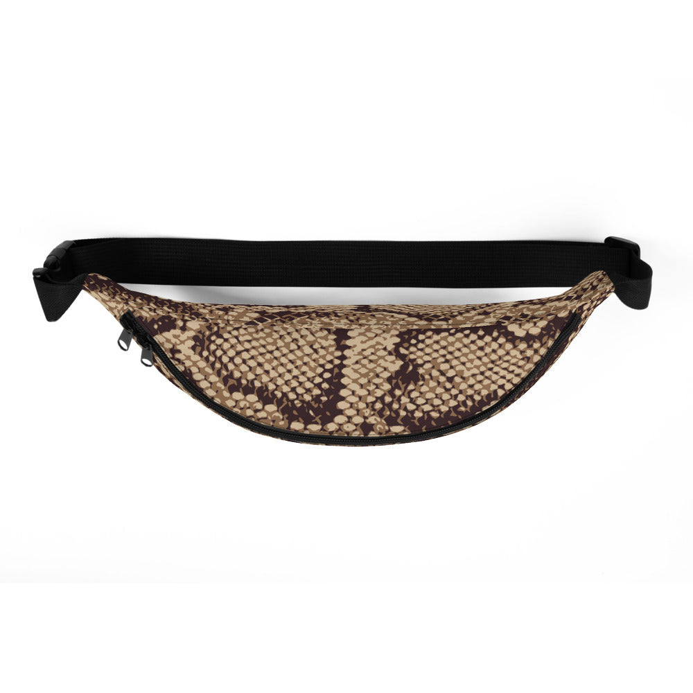 Sac Banane - PEAU DE SERPENT -  from chtmboutique by chtmboutique - SAC BANANE, SERPENT