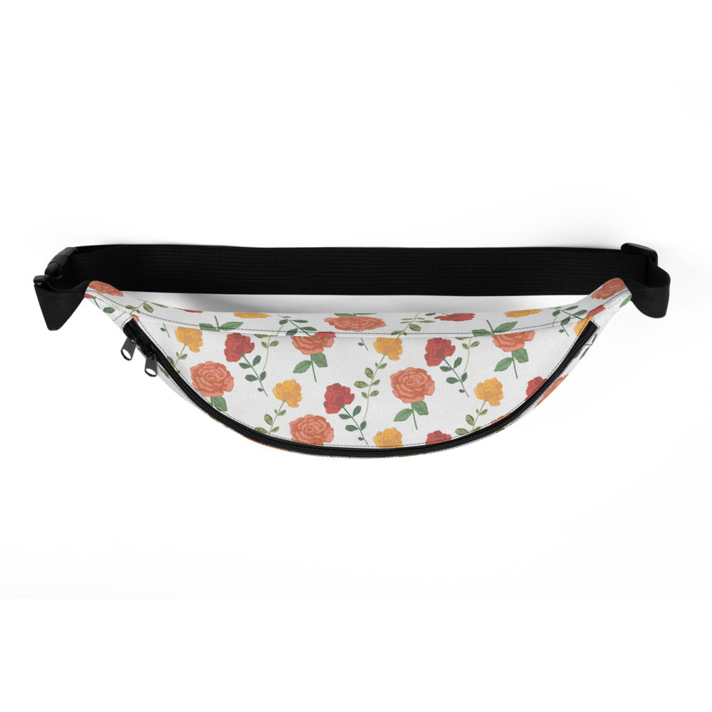 Sac banane fleurs vintage – vue 3