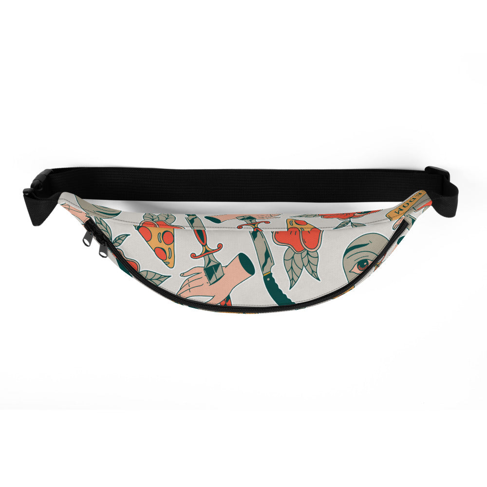 Sac banane tattoo rétro old school – vue 3
