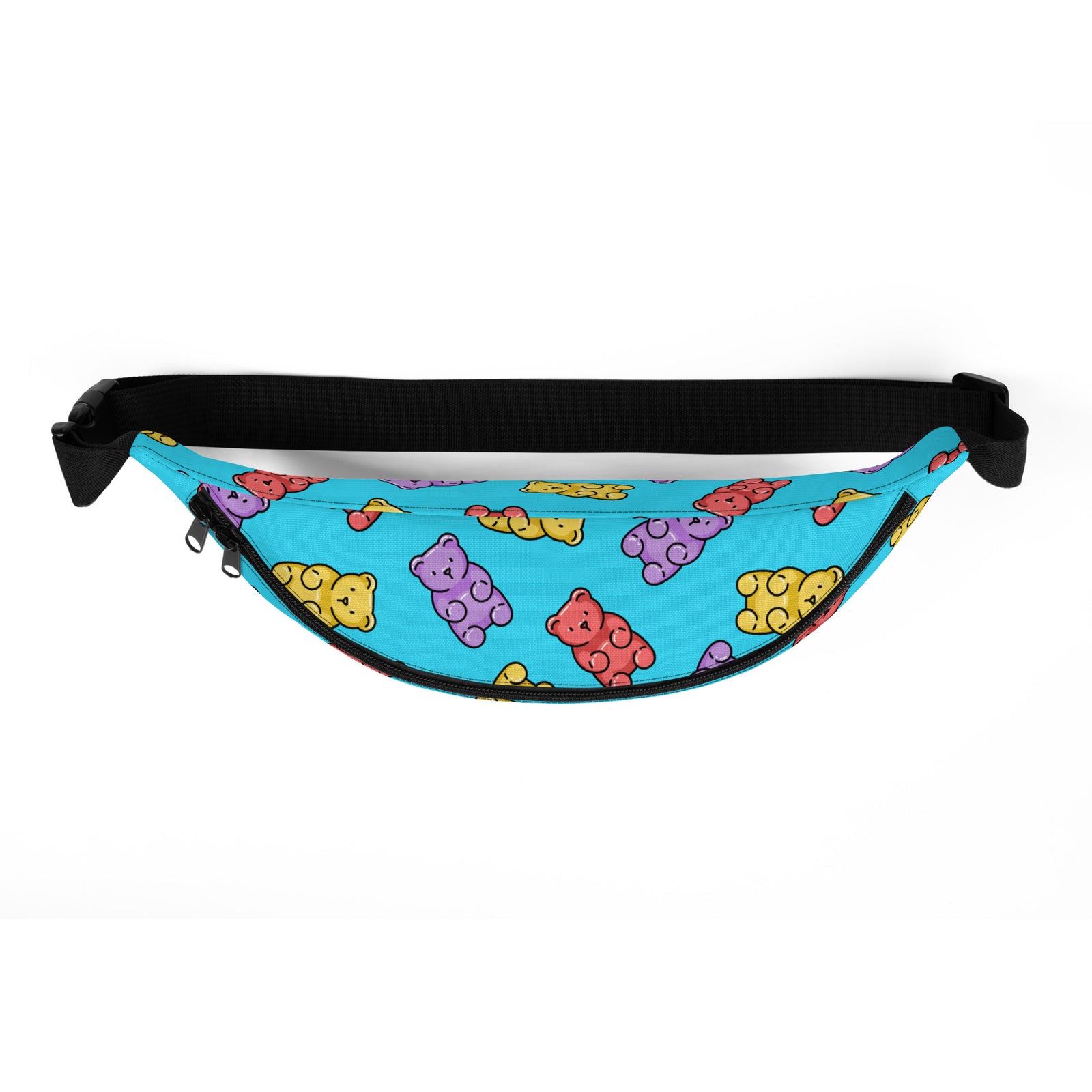 Sac banane bonbons oursons colorés – vue 3
