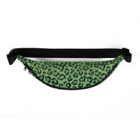 Sac banane femme léopard vert – vue 9