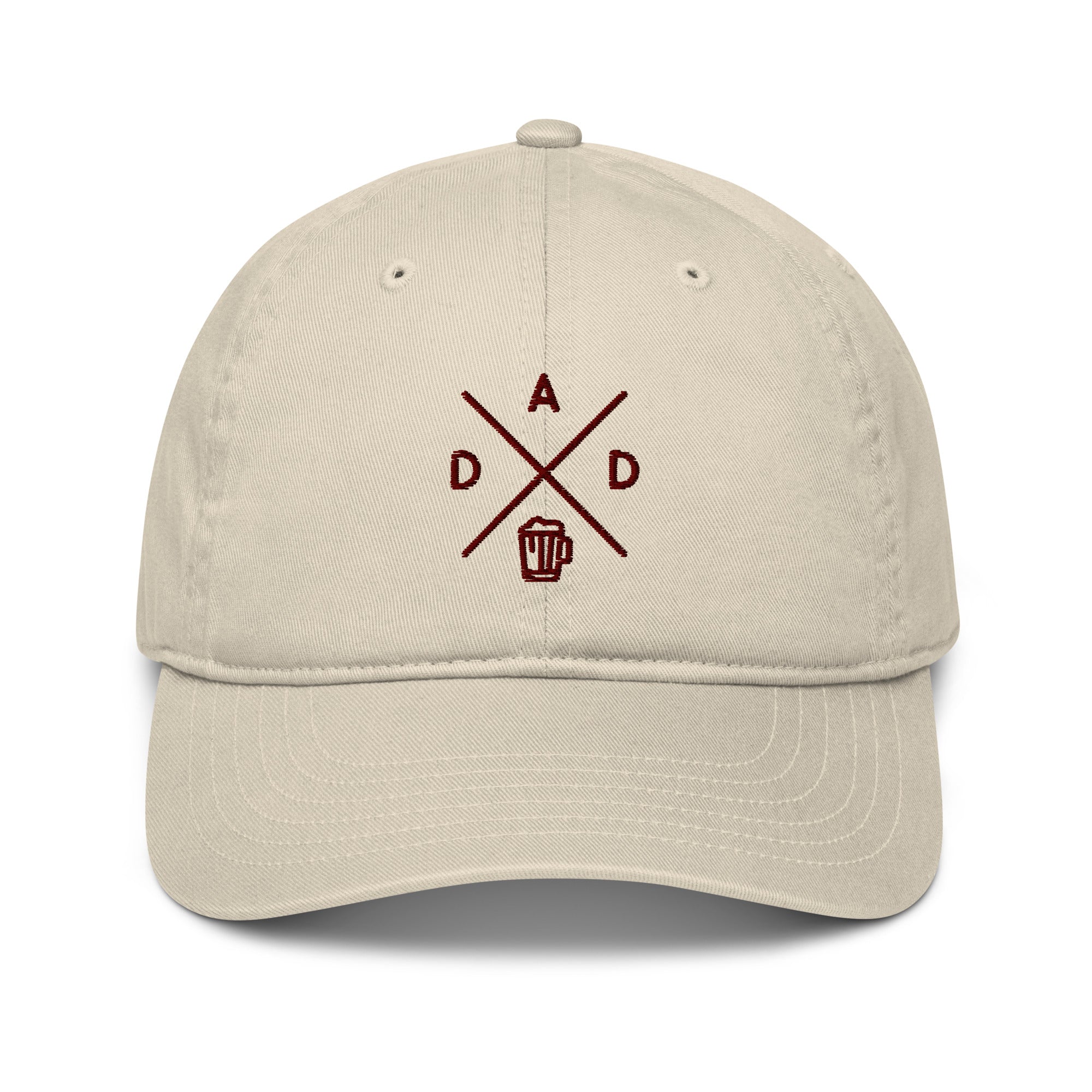 casquette beige papa dad beer biere