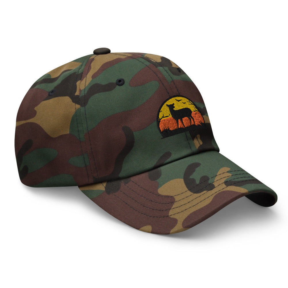 casquette camo animal chasse biche