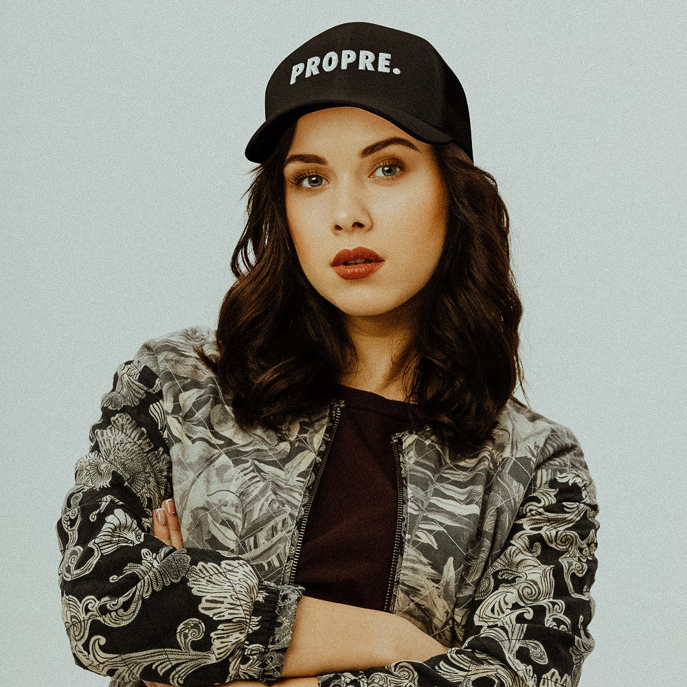 casquette style trucker propre