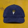 Casquette Belge en velours côtelé