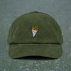 Casquette Belge en velours côtelé