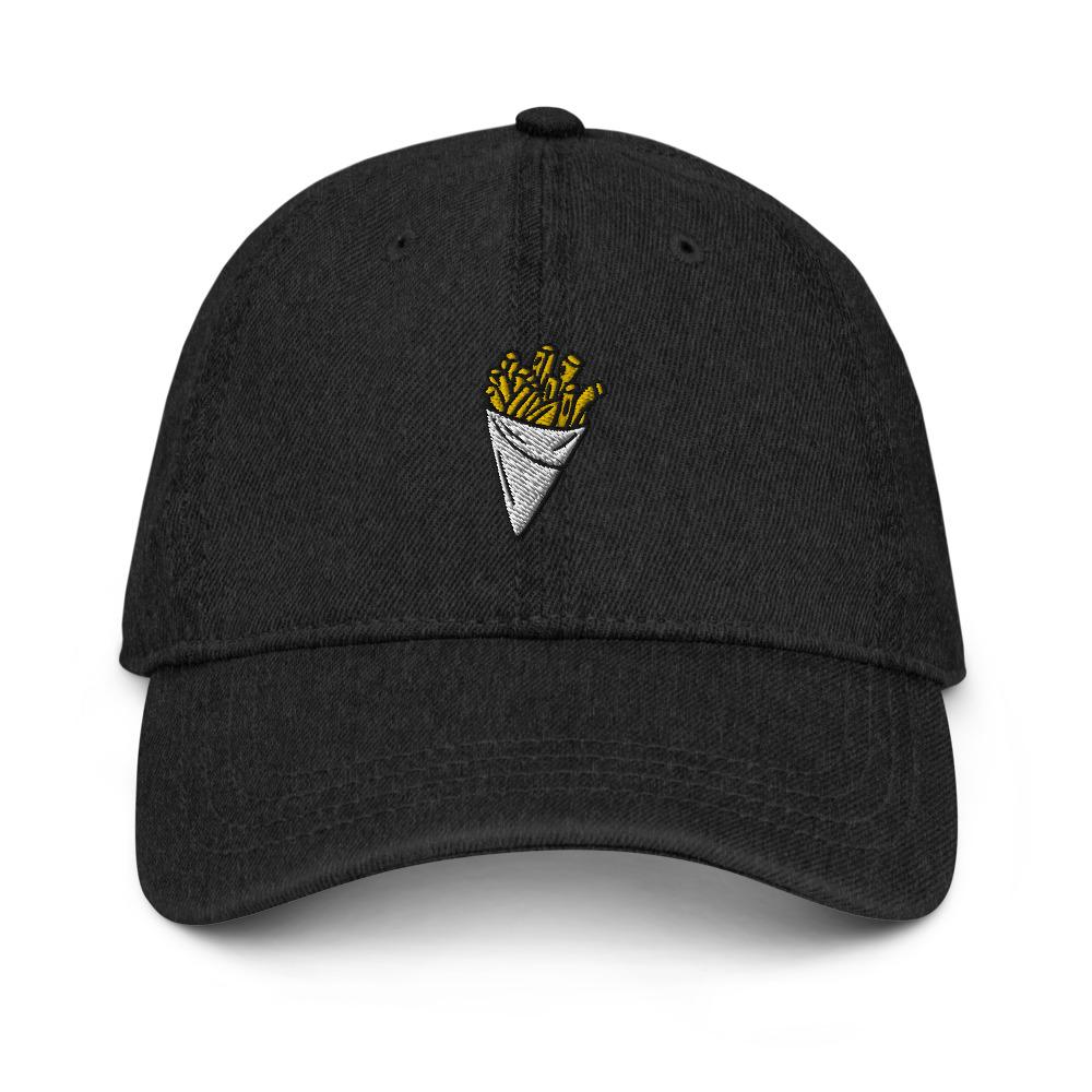 Casquette Belge en Jean « La Frite »