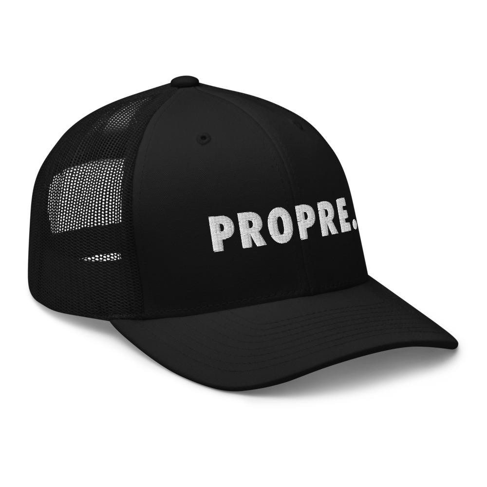 CASQUETTE TRUCKER - "PROPRE"