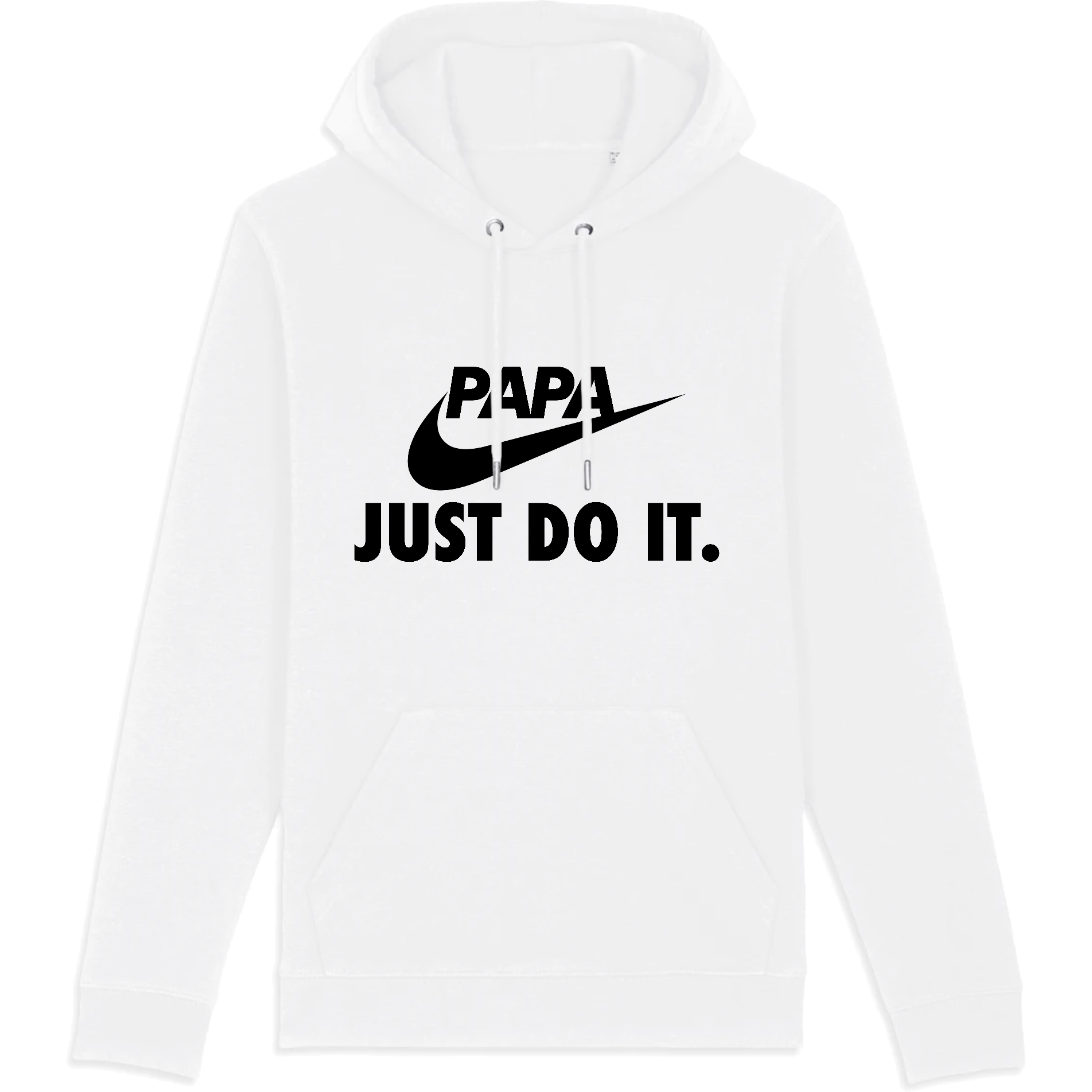 Pull à capuche - PAPA JUST DO IT - chtmboutique