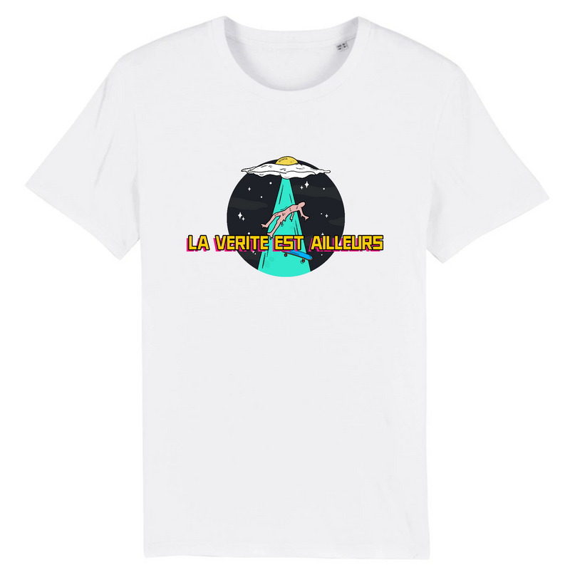 tshirt skateur alien