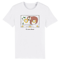 t shirt on verra demain pour les feneant baba cool 