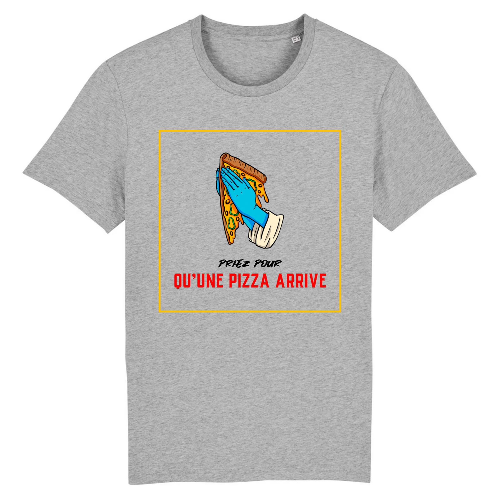 T-shirt - Priez pour qu'une pizza arrive !