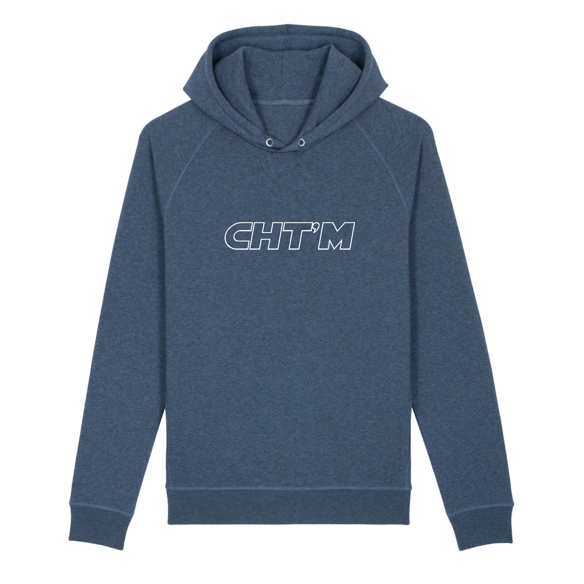 Pull à capuche CHT'M MINIMAL (Poches latérales)