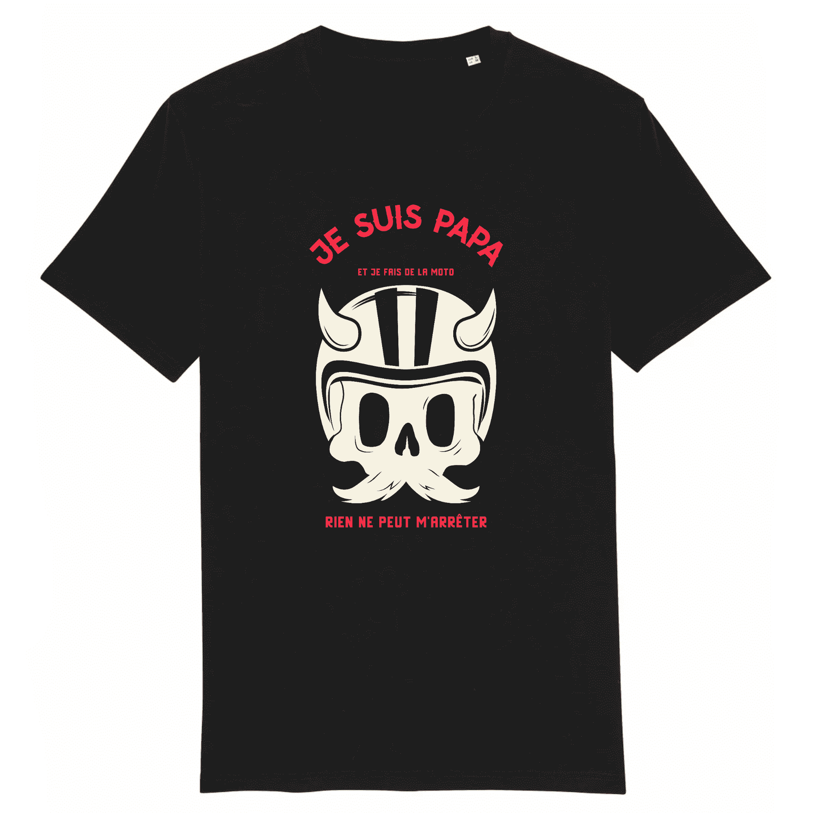 T-shirt - "Je suis papa et je fais de la moto"