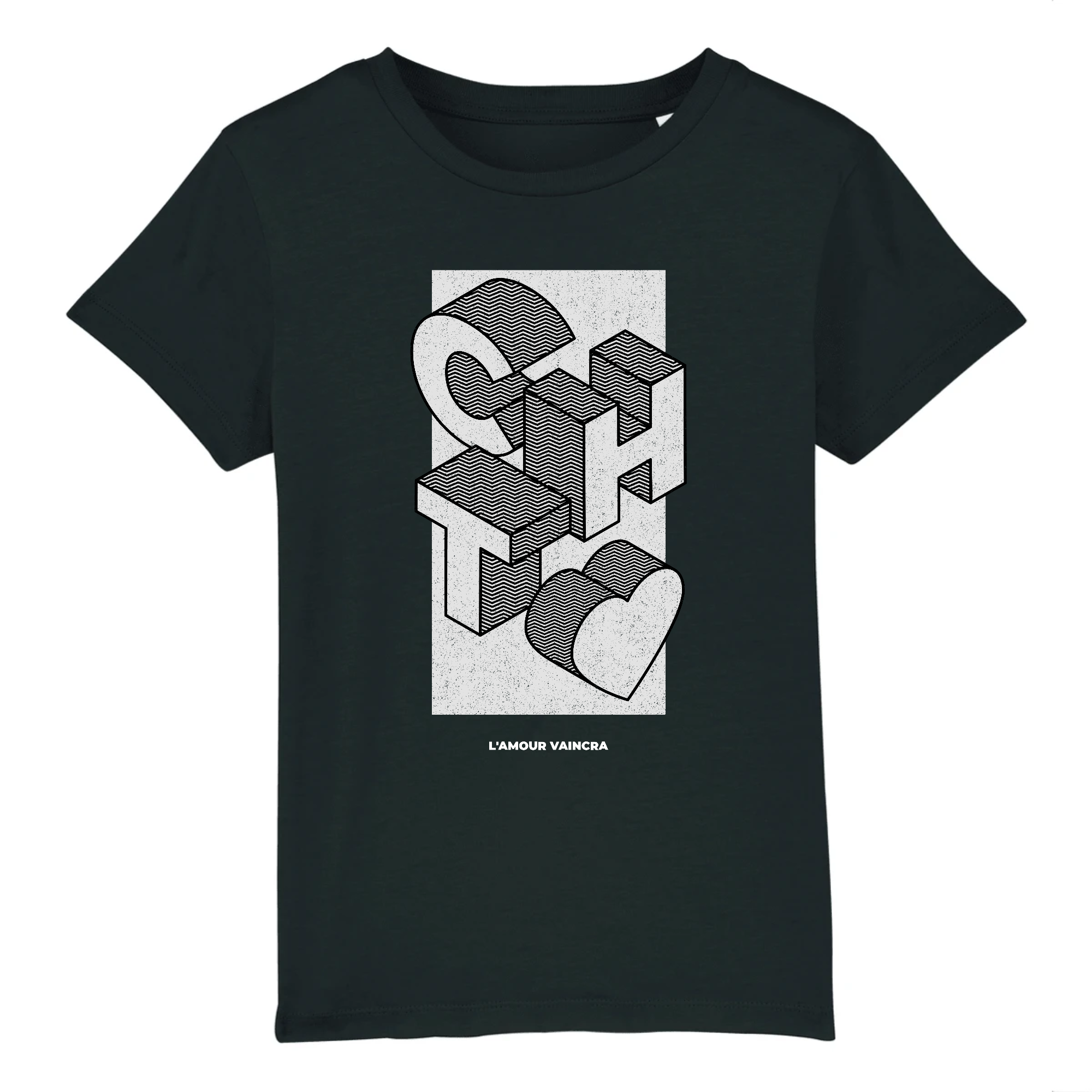 T-shirt enfant - CHT'M L'AMOUR VAINCRA