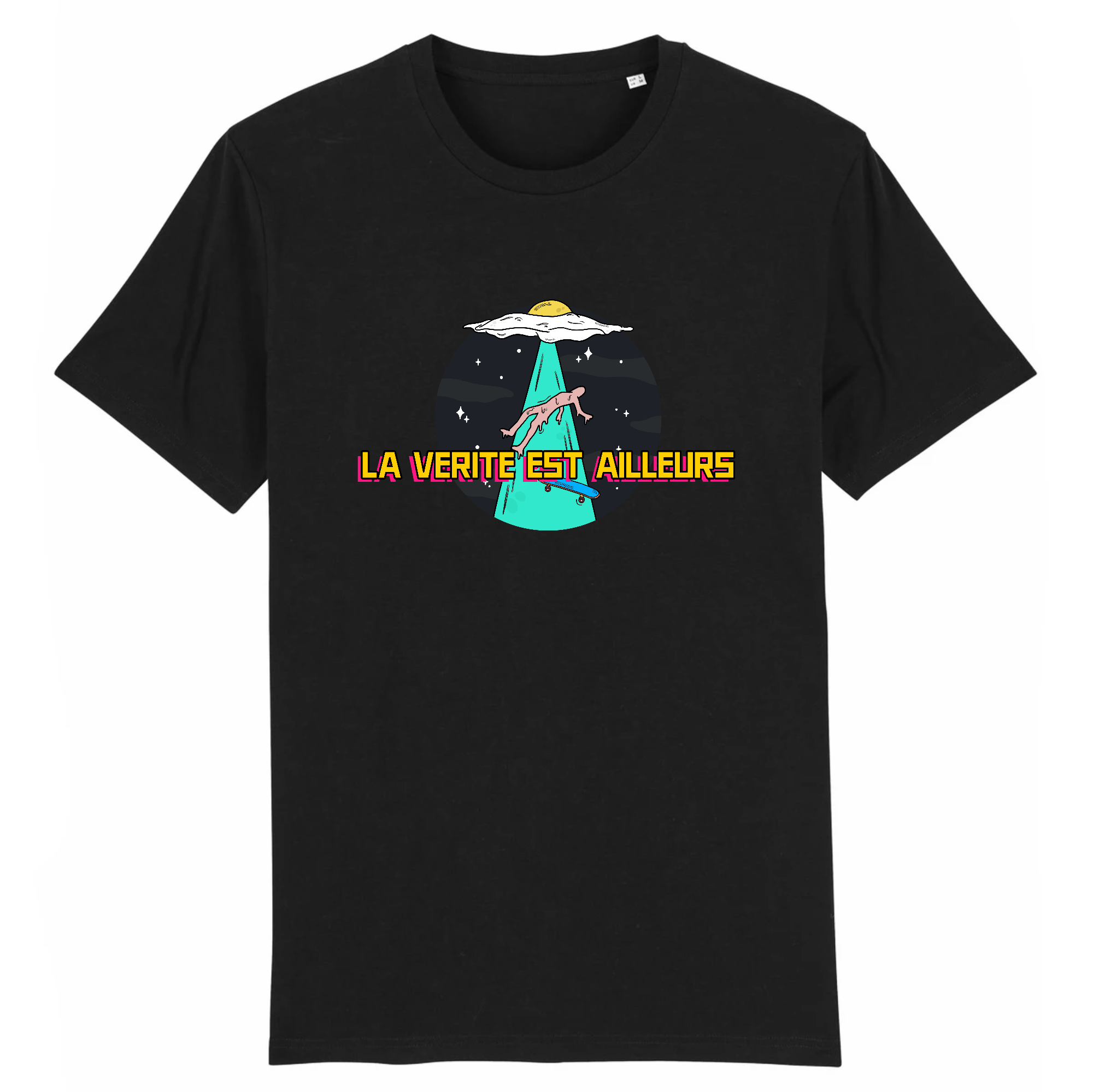teeshirt skateboard alien