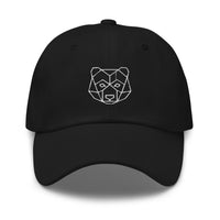 Casquette baseball ours origami noir CHT'M Boutique