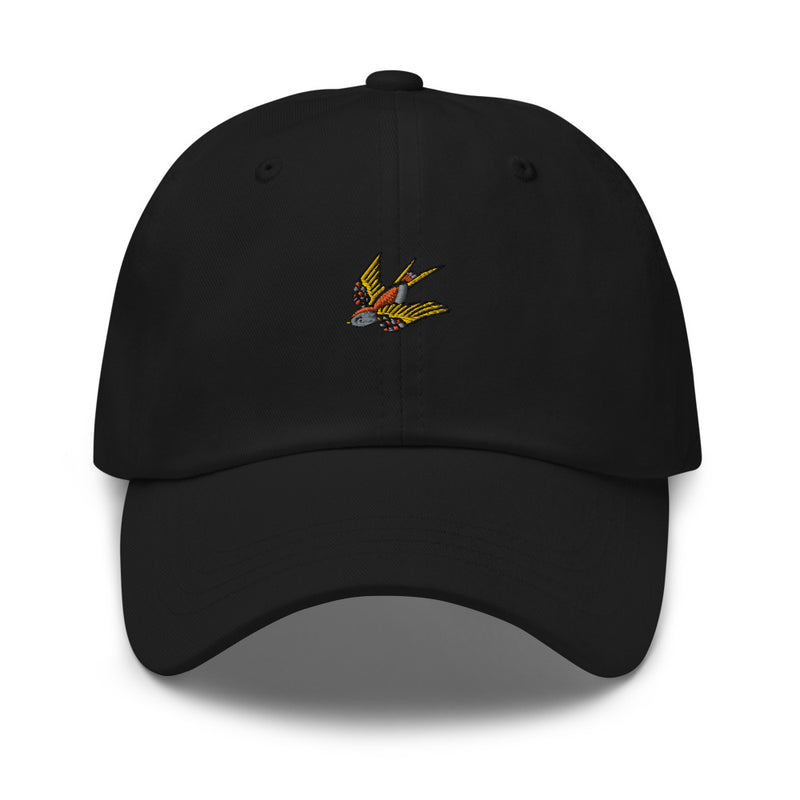 Casquette baseball hirondelle noir CHT'M Boutique